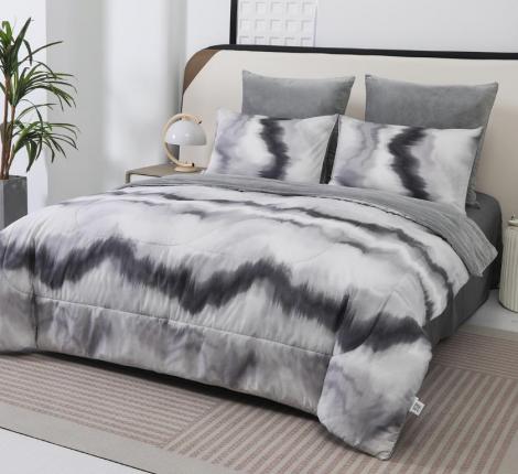 Постельное белье с одеялом "Sofi de Marko" Роберто №20 Велюр/Сатин, Семейный