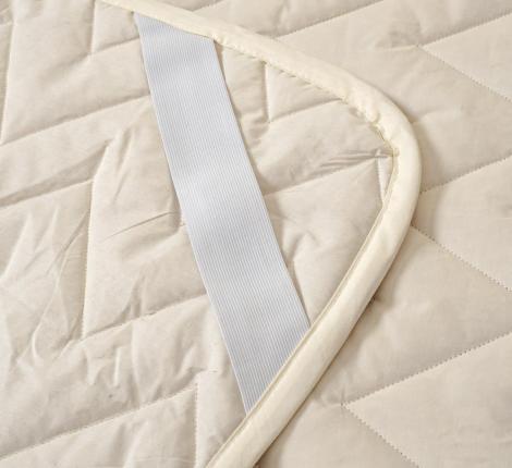 Наматрасник Лежебока "ЛЁН и ХЛОПОК", 160х200