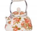 Чайник эмалированный "КОРЕЙСКАЯ РОЗА", 3,0 л
