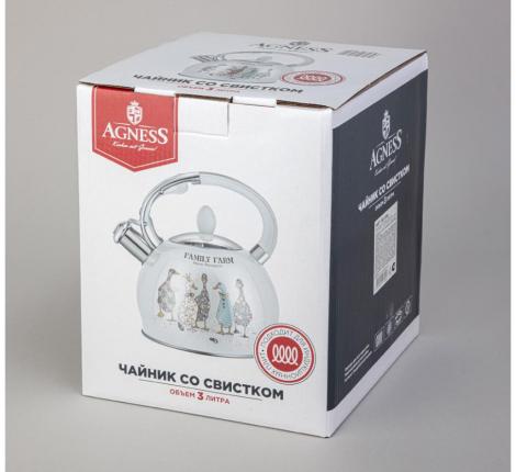 Чайник со свистком "FAMILY FARM", 3,0 л