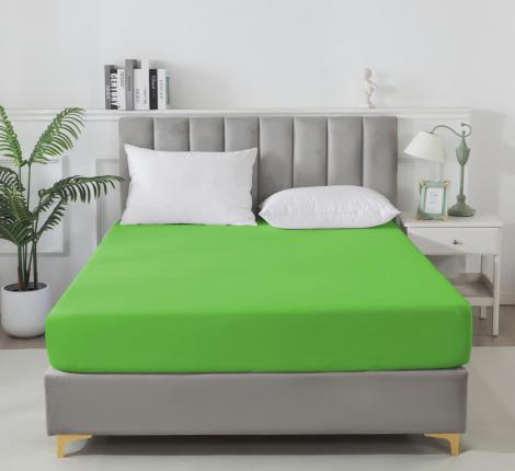 Простыня на резинке Tango SOHO (салатовый), 160x200