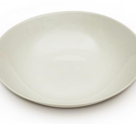 Тарелка суповая "SOUP BOWL" (кремовый), диаметр 21x 40 мм, фарфор