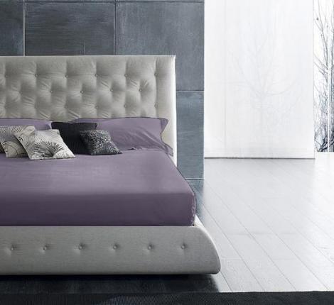 Простыня на резинке "Primavelle" Сатин ДеЛюкс 90х200, Драгоценный аметист