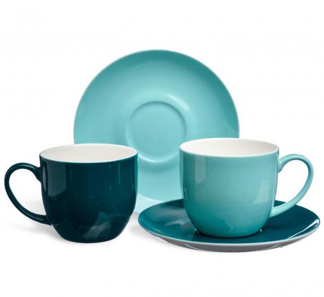 Чайный набор "TET-A-TET" 416-116 на 2 персоны, 4 предмета (300 мл)