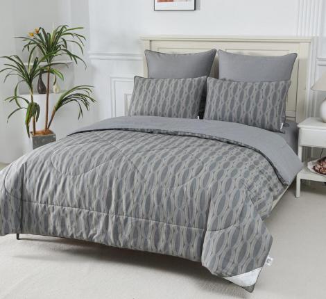 Постельное белье с одеялом "Sofi de Marko" Ришелье №51 Сатин, Евро