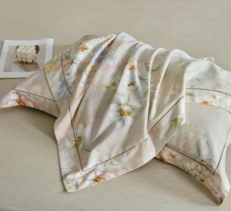 Постельное белье "Asabella" 2284-6 Фланель, Евро
