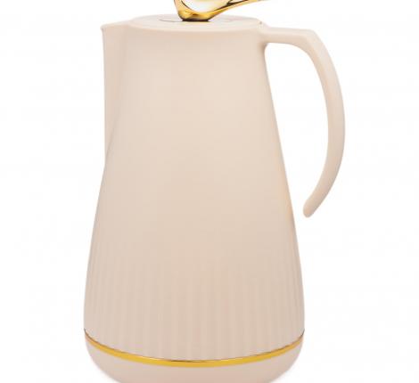 Термос со стеклянной колбой (с клапаном) "AGNESS" 734-200, 950 мл