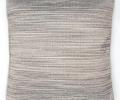 Подушка декоративная "BRUMA" 40х40, серо-белая полоска