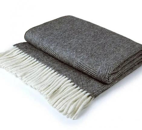 Плед INCALPACA (55% шерсть альпака, 45% шерсть мериноса) PP-45, 170x210