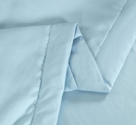 Постельное белье с одеялом &quot;Sofi de Marko&quot; Изида (голубая) Сатин, Евро