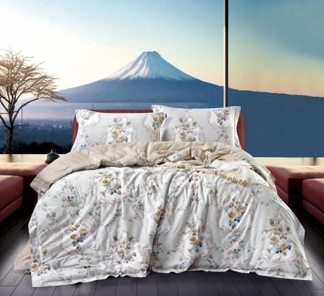 Постельное бельё с одеялом Madame Plumes "ENCANTED GARDEN" CT-15, Евро
