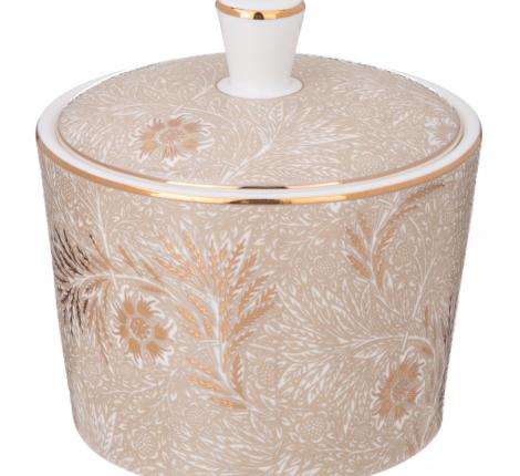 Чайный сервиз "ЗОЛОТЫЕ УЗОРЫ" на 6 персон, 15 предметов