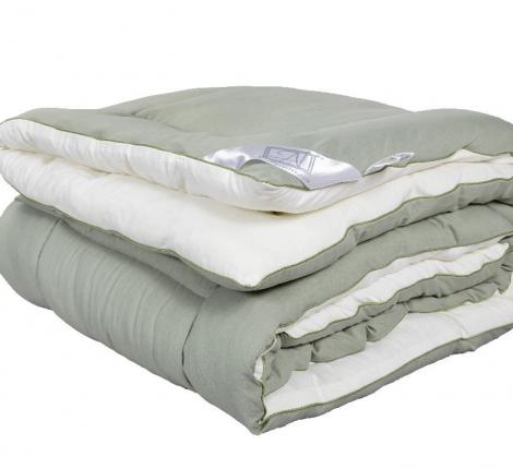 Одеяло всесезонное "FLUFFY DREAM" 200х220, Олива-Шампань
