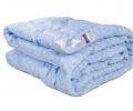 Одеяло всесезонное "Лебяжий пух" 172х205 (голубой)