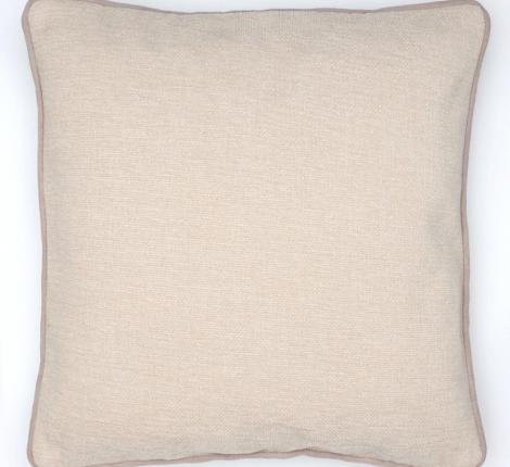 Подушка декоративная "CALID" 45х45, кремовый (кант бежевый)