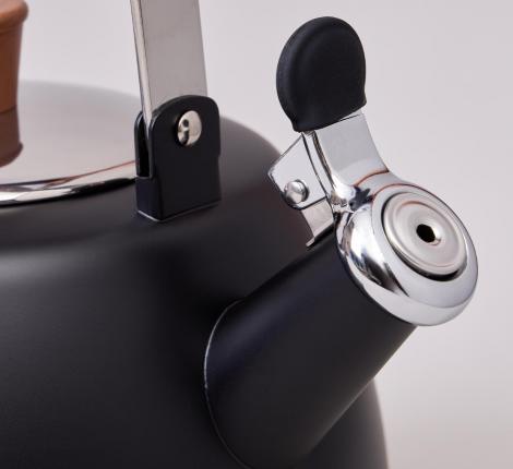 Чайник со свистком и складывающейся ручкой "AGNESS" 937-912, 3,0 л