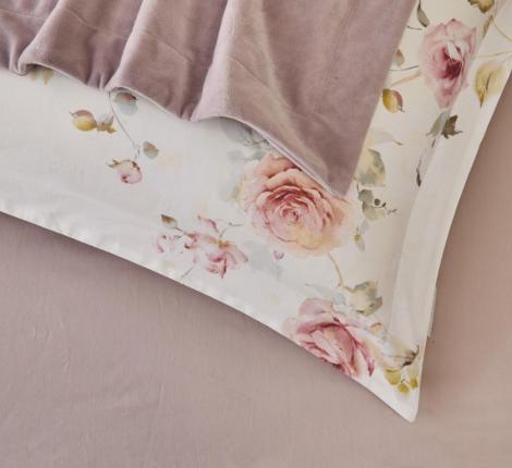 Постельное белье с одеялом "Sofi de Marko" Ренато №30 Велюр/Сатин, Семейный