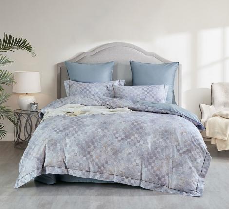 Постельное белье "Asabella" 2320-6 Мако-Сатин, Евро