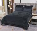 Постельное белье с одеялом "Sofi de Marko" Энрике (черный) Велюр, 1,5 спальный