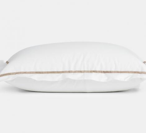 Наволочка с узкой отделкой "ALPINE CARAMEL BEIGE ALLURE GRASS" Мако-Сатин, 50х70 (2шт)