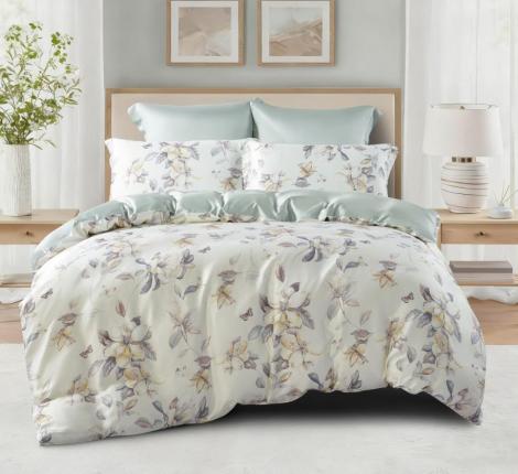 Постельное белье "Famille" TP-110 Тенсел, Евро