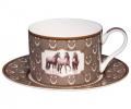 Чайная пара "HORSE CLUB" 590-728, 300 мл