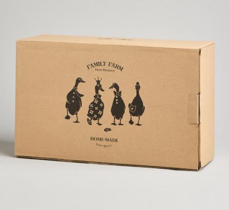 Форма для запекания овальная с крышкой "FAMILY FARM", 3,2 л