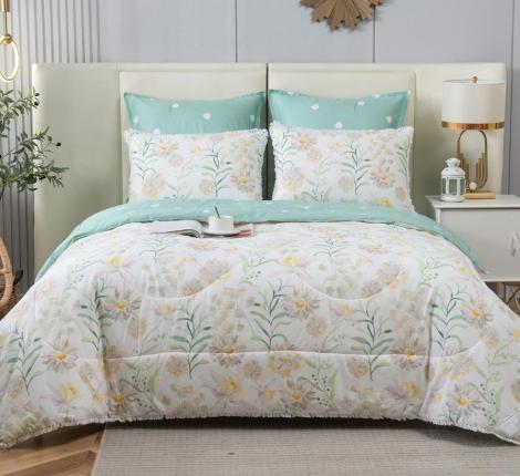 Постельное белье с одеялом "Sofi de Marko" Бернадетт №31 Сатин, 1,5 спальный