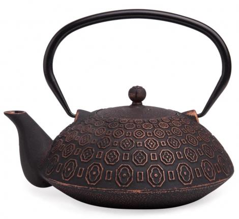 Заварочный чайник чугунный "Lefard" 734-1009 с эмалированным покрытием внутри, 1200 мл