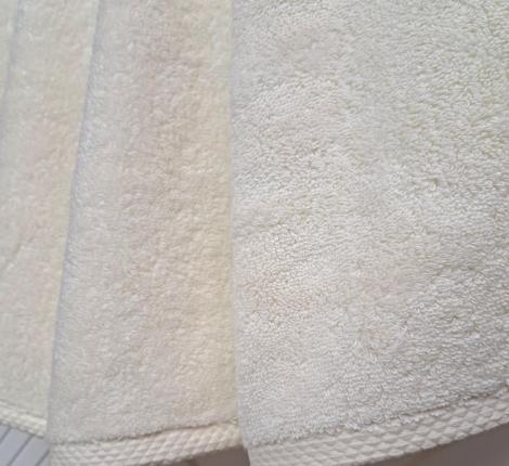 Комплект махровых полотенец "Kazanov.A." Lavinia (айвори), 50х90+70х140