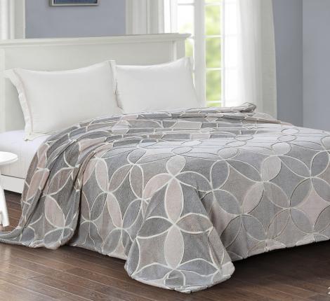 Плед "AlViTek" Микрофибра Бамбук 180/277-pb, 180х200