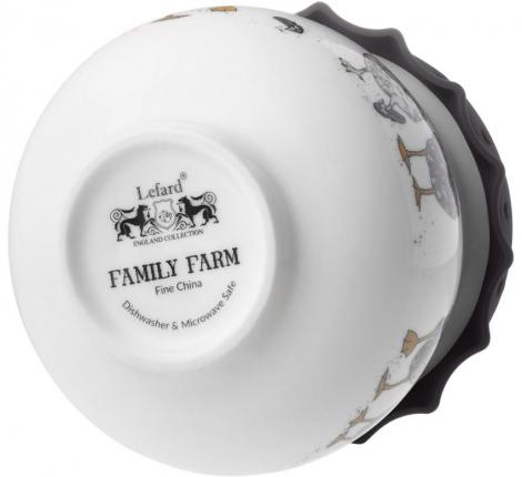 Банка с силиконовой крышкой "FAMILY FARM", 300 мл