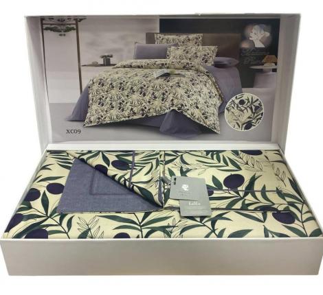 Постельное бельё Madame Plumes "LAVENDER LULLABY" XC-09 Сатин, Евро