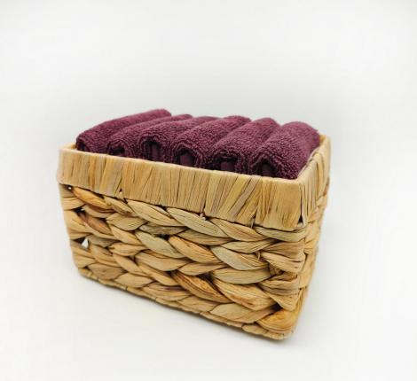 Набор махровых салфеток "Sofi de Marko" Бруна 30х30(6шт), пурпурный