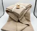 Постельное бельё "MAJOLİ" Stonewashed MİNK Варёный хлопок, 1,5 спальный