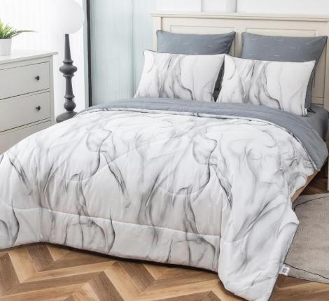 Постельное белье с одеялом "Sofi de Marko" Ришелье №43 Сатин, Семейный