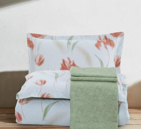 Постельное бельё "KARTEKS" Сатин печатный КВ-590, Евро