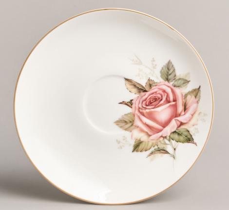 Чайный набор "КОРЕЙСКАЯ РОЗА" на 6 персон, 12 предметов (300 мл)