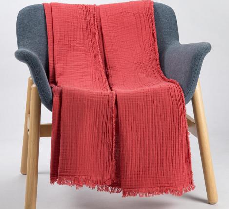 Плед Berezina 150х200, коралловый 