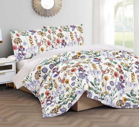 Постельное белье с одеялом EFOR "COTTONI R-2" Поликоттон, Евро
