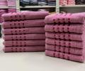 Полотенце махровое AMBIELLA &quot;LINES&quot; 50x85, розовый
