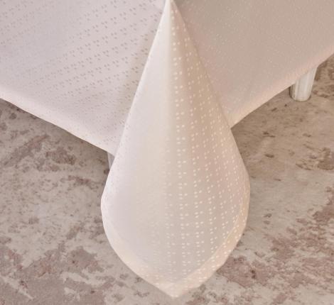 Скатерть с пропиткой SANTALINO "ЕВРОУГОЛОК" 145х300 см, шампань