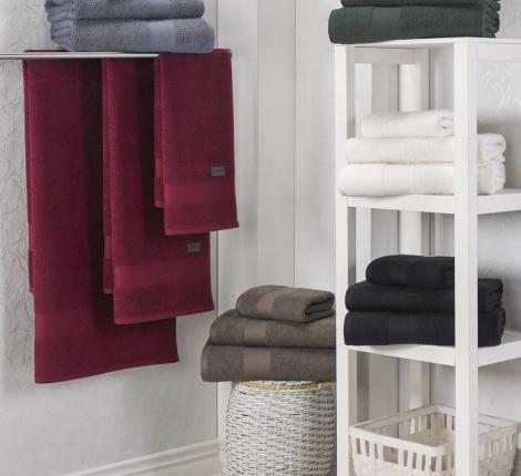 Полотенце махровое "Sofi de Marko" Ralph (бордо), 50х90