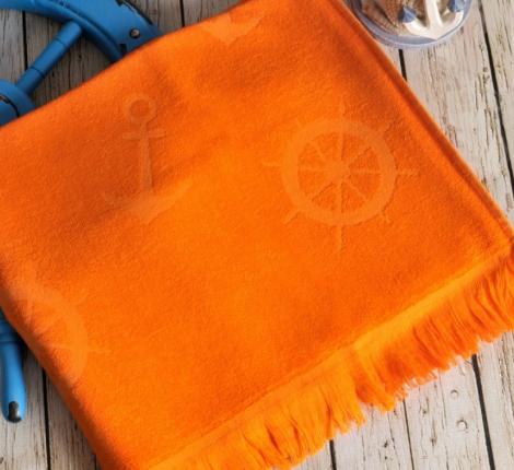 SEASIDE Oranj (оранжевый) полотенце пляжное, 75x150