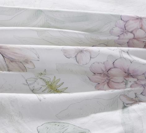 Постельное белье "Asabella" 2349-4S Сатин, 1,5 спальный