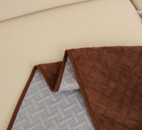 Комплект накидок на диван Tango Sofa 90x160 (2 шт.), коричневый