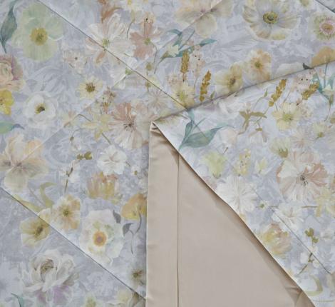 Постельное белье с одеялом "Asabella" 2186-OSPS Фланель, 1,5 спальный