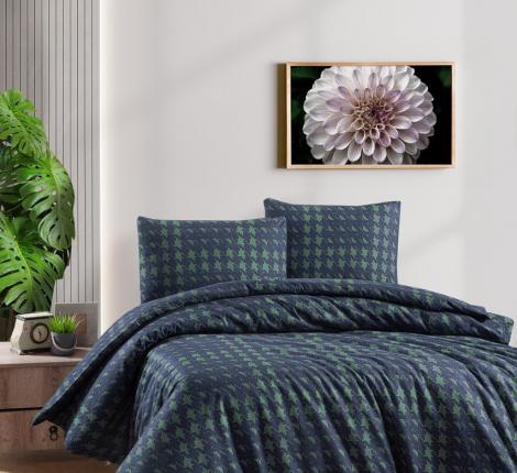 Постельное бельё "DO&CO" SADORA (синий), Евро