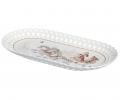 Блюдо овальное "МОРОЗКО", длина 35,5 см
