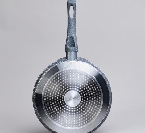 Сковорода блинная AGNESS "GREY MARBLE, диаметр 24 см